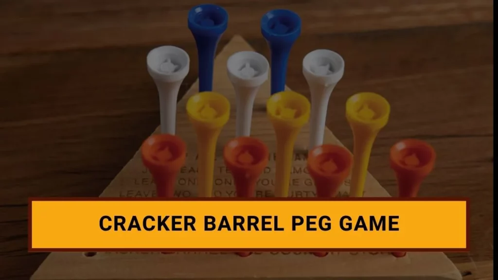 cracker barrel peg game